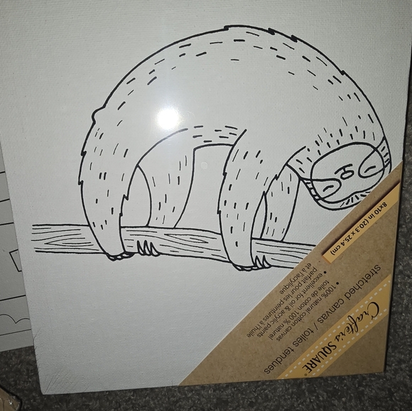 - 3Painting Canvas with Bundle Crayola Washable Paints AND BRUSHES ALL NEW! - Picture 4 of 6